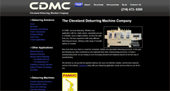 Desktop Screenshot of cdmcmachine.com