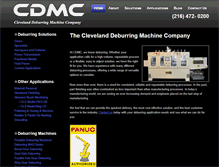 Tablet Screenshot of cdmcmachine.com